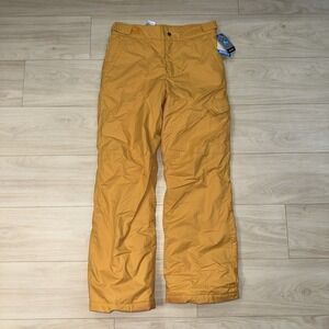 NEW Columbia Youth XL 18/20 Ice Slope II Insulated Ski Pants Yellow Winter Gift